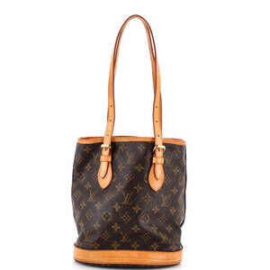 Louis Vuitton Petit Bucket Bag Canvas #244370L78B